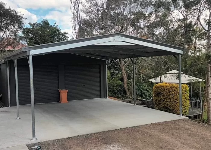 elevated carport