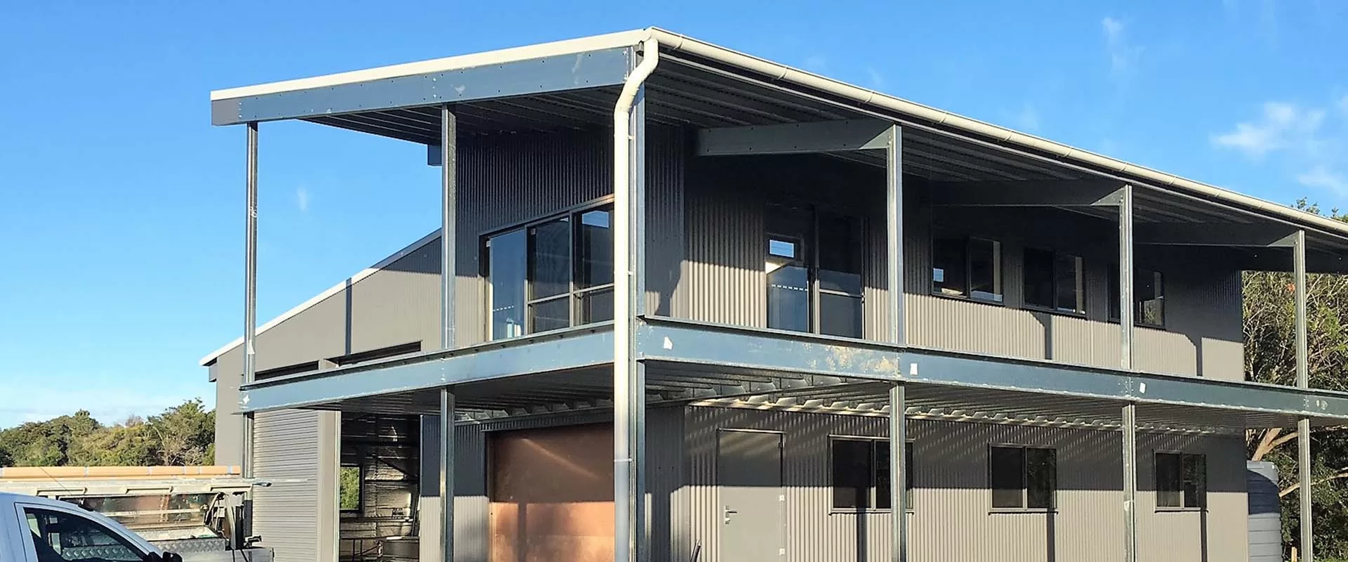 double storey residential shed